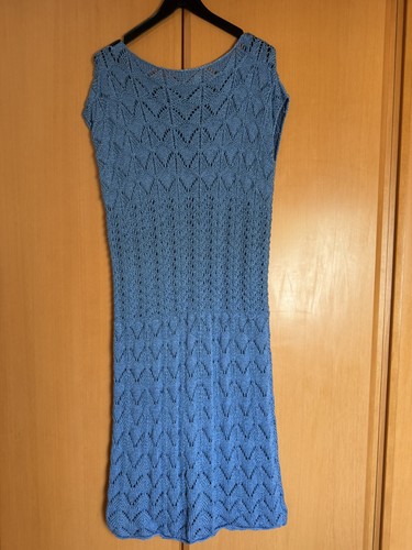 Strickkleid ohne arm 40 - strickkleid,