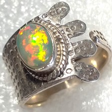 RARITÄT Ring Natur Opal