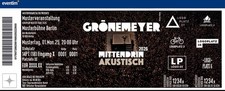 4x Stehplatz Herbert Grönemeyer  Ticket München 14.02.2026