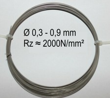 Federstahldraht V2A Edelstahl