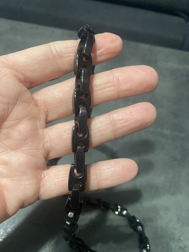 Herren titanium kette - titanium,