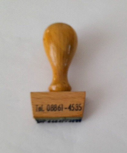 Alter stempel gummi - alter, holz