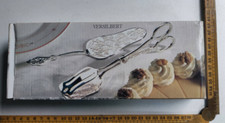 Tortenheber + Kuchenzange, versilbert, new old stock, Verpackung beschädigt