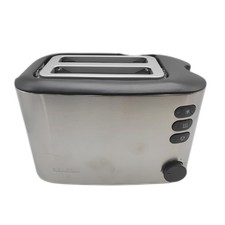 Severin Toaster Küchengeräte AT 2514 Brötchen Röstaufsatz Automatik 2 Röstkammer