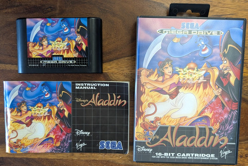 Aladdin sega mega - aladdin,