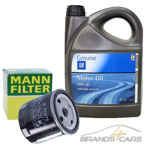 Mann filter ölfilter gm - Ölfilter+5l,