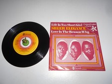 Sheer Elegance - Life is too short Girl (1976) Vinyl 7` inch Single Vg +++