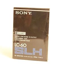 ►► SONY ELCASET SLH LC-60 TAPE ► Type I ► 1976 ► BLANK NEU NOS SEALED OVP ◄◄