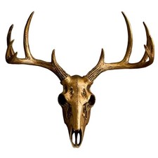 Goldener Tierkopf als