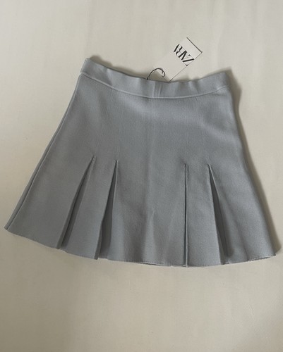 Zara strick plisseefaltenrock - strick,