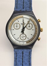 Swatch Chrono 1990 - SCN100 - Skipper - leicht gebraucht