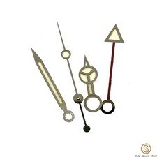 Rolex GMT 16710 | 16570 Zeiger Set Tritium Kugeln Tritium Hands WHITE Original