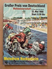 1966 -- " Großer Preis von Deutschland -- Motodrom Hockenheim  " - Original -