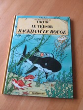 Tim und Struppi "Tintin: Le Tresor De Rackham Le Rouge" 1945 Casterman Hardcover