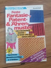 Diana Creativ Heft Feste Fantasie-, Patent- & Ährenmuster