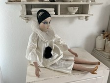 Alte Boudoir Doll Pierrot