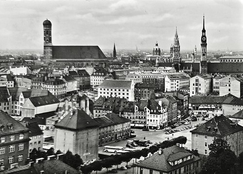 München luftaufnahme - münchen,