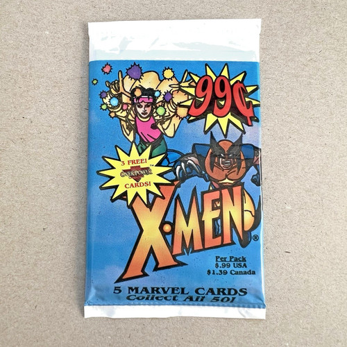 Men trading cards - x-men, (1997)