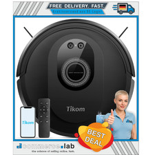 Tikom Saugroboter mit Wischfunktion 2 in 1, G8000 Max Staubsauger Roboter, Pu...