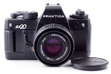 VEB PENTACON SLR Kamera PRAKTICA BX20 BX 20 mit Objektiv PRAKTICAR 50mm F/1.8