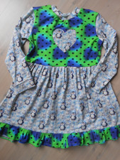 Jersey-Dreh Kleid Gr. 122-128