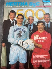 Fußballprogramm, Test, 1989/90, - Hertha BSC - 1. FC Union Berlin