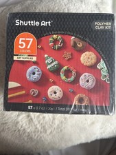 Shuttle art polymer clay set - shuttle,
