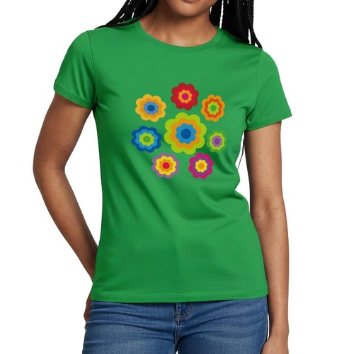 70er jahre hippie flower - 70er,