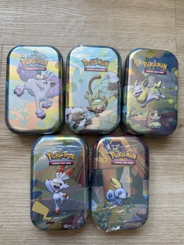 Pokemon galar mini - galar, tins