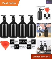 4er Pack 500ml Schwarz