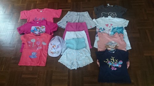 Mädchen sommer paket 110 116 - 110,