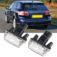 Passt für Toyota Avensis Kombi T27 Verso R2 LED Kennzeichenbeleuchtung