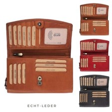 Damen Geldbörse Echt Leder