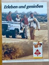 HB Kronenfilter Jeep Offroad Oldtimer Original 1987 Vintage Advert Werbung