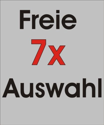 Freie auswahl stück - freie,