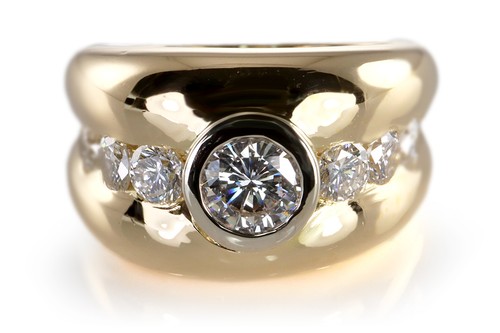 Ring brillanten insg 1 - insg, ca