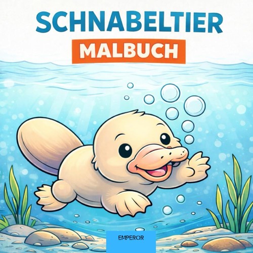 Schnabeltier malbuch - schnabeltier,