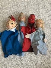 4 Kasperletheater Handpuppen