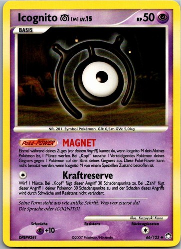 Pokemon icognito 123 - icognito, m