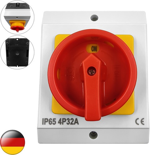 Polig 32a drehtrenner - 4,