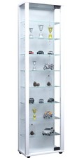 VCM - Holz Glas Stand Vitrine
