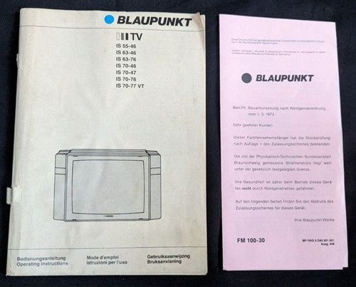 Bedienungsanleitung blaupunkt - bedienungsanleitung,