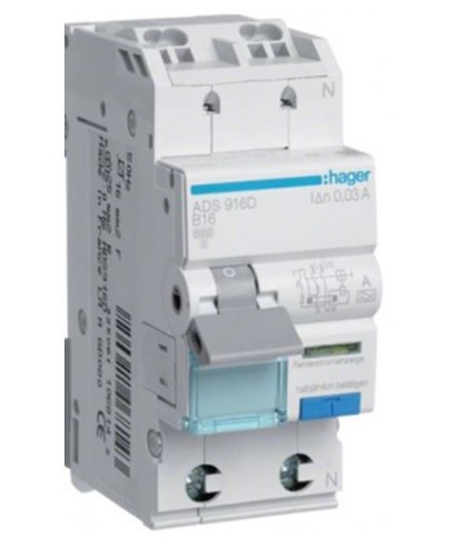 Hager schalter ads916d - hager, fi/ls-schalter