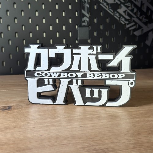 Cowboy bebop logo - bebop, 3d