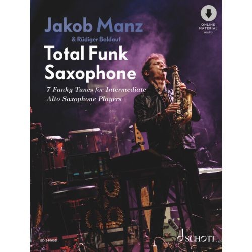 Total funk saxophone - -, funky