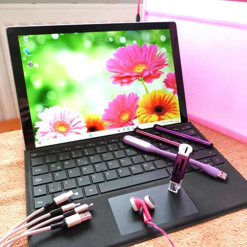 Set pink surface pro - surface, 5