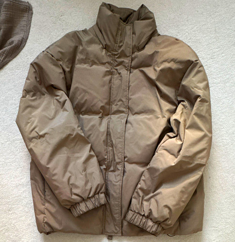 Zara damen steppjacke beige - zara,