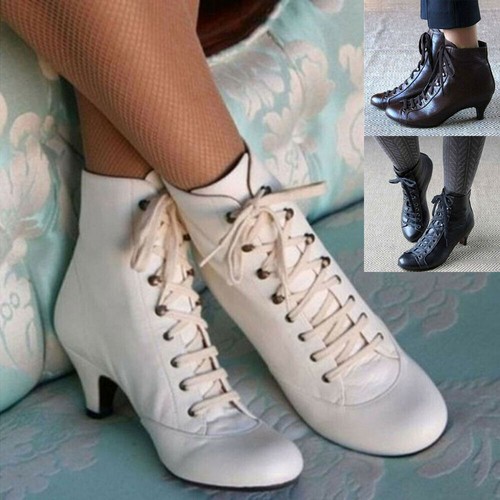 Damen gothic stiefeletten - gothic,