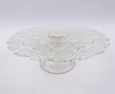 Vintage Tortenplatte mit Fuss