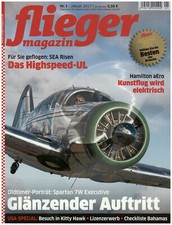 flieger magazin 1/2017 Spartan 7W USA Special SEA-Risen Hamilton aEro Spornrad
